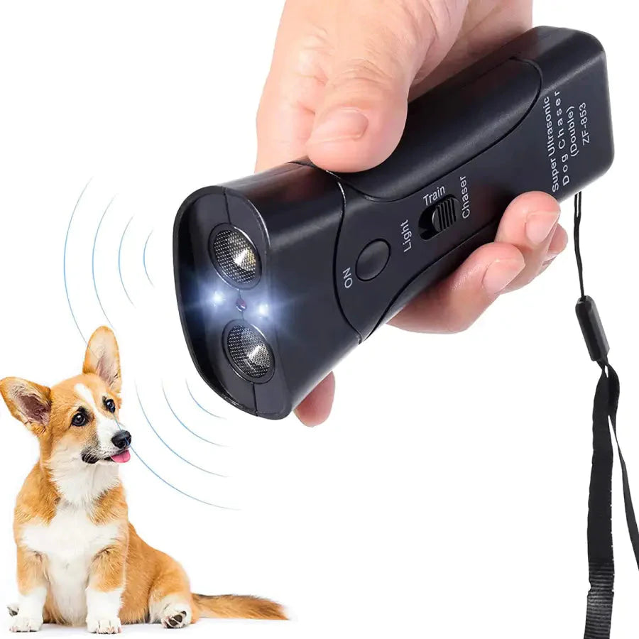 Aparelho Ultrassônico Anti Latido Potente Adestrador de Cães Portátil - Simple Dog™ - Ideia Shopping